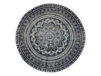 French Design Noir Circulaire Rug