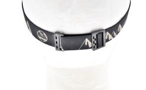 Six Peaks LED Head Torch with Motion Sensor.
Black Finish White logos