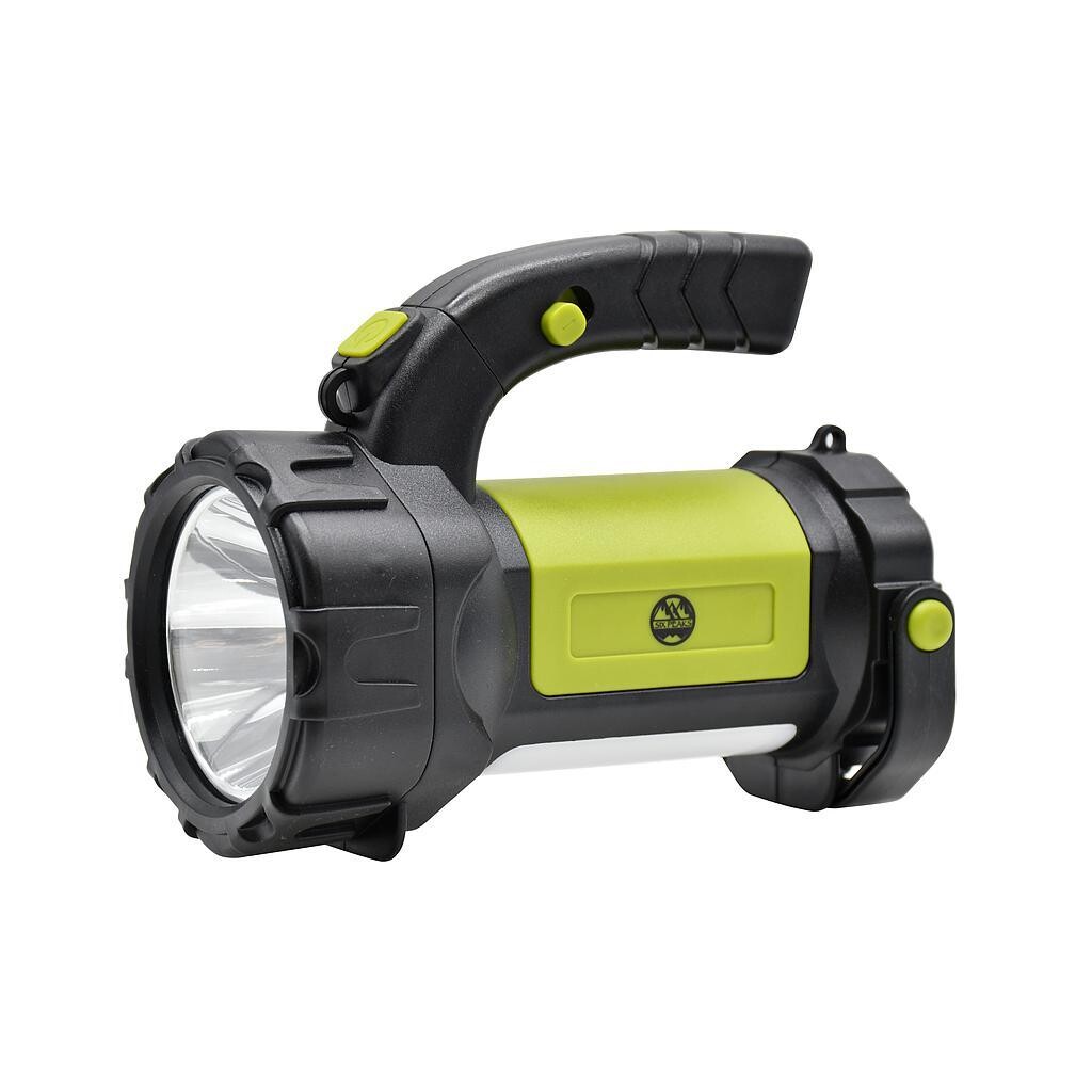 Six Peaks Multi Function Searchlight Lantern Torch
Black Yellow Finish