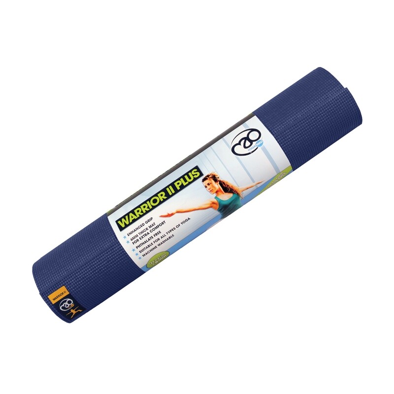 Yoga Mad Warrior II Plus Mat 6mm
Navy Blue finish