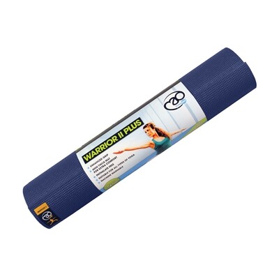 Yoga Mad Warrior II Plus Mat 6mm
Navy Blue finish