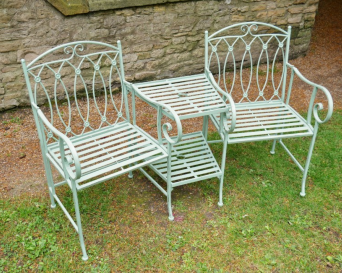 A handy side table available to both lovers!