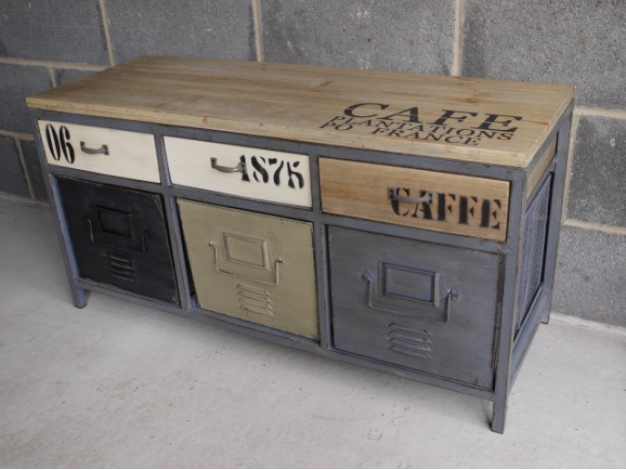 Cafe Plantation Industrial Cabinet