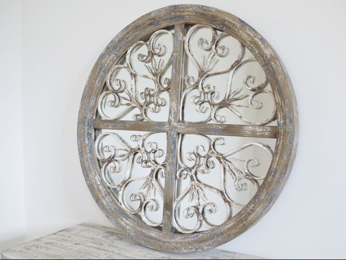 Rustic Circle Mirror