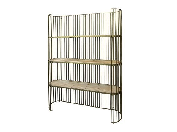A full six and a half feet tall, and around five and a half feet wide, isn't this a great creative shelf unit that looks good in any lounge, dining area or hallway.