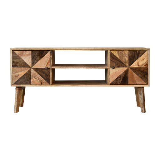 The Chester Media Unit is just what you need to house your Audio and Streaming equipment, and there's even two cupboards for gaming accessories, remote control units and more besides.
