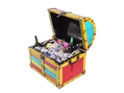 A good place to keep your dubloons! This fine drinks cooler will keep the party going !