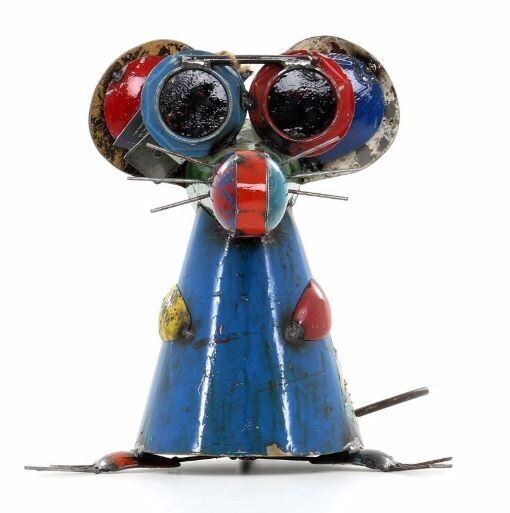 Recycled Blind Mouse - Blue