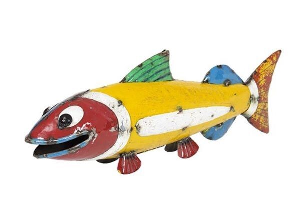 What a Whopper! Travis is beautifully made from recycled metals and hand painted too. 