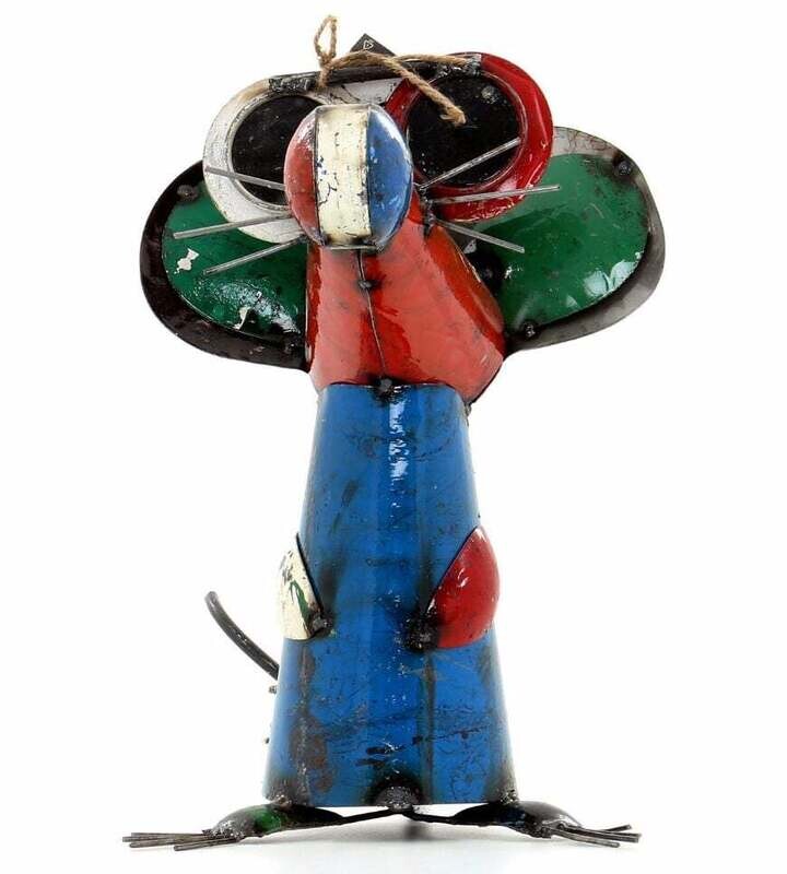 At nearly one and a half feet tall, Dick is one of our favourite metal sculptures. 