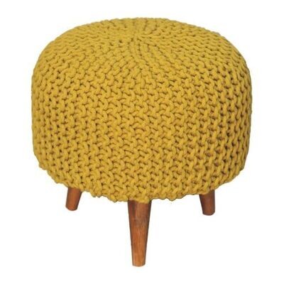 Made of solid Mango wood, and the legs given an oak effect finish.