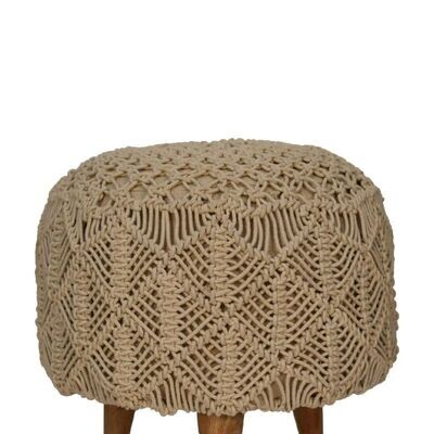 Crochet Footstool Beige
Nordic Style Legs