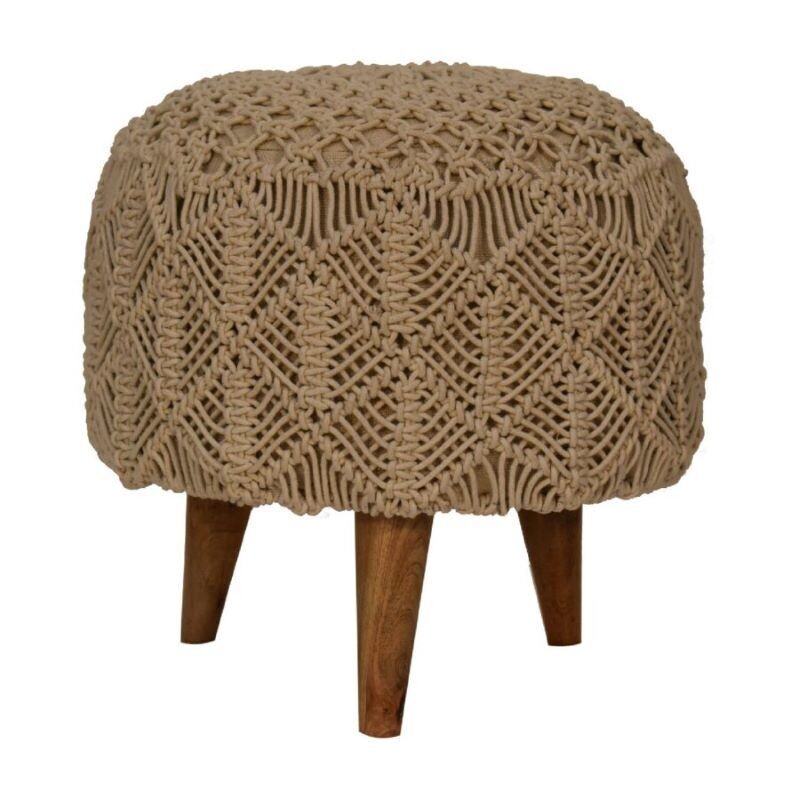 Crochet Footstool Beige
Nordic Style Legs