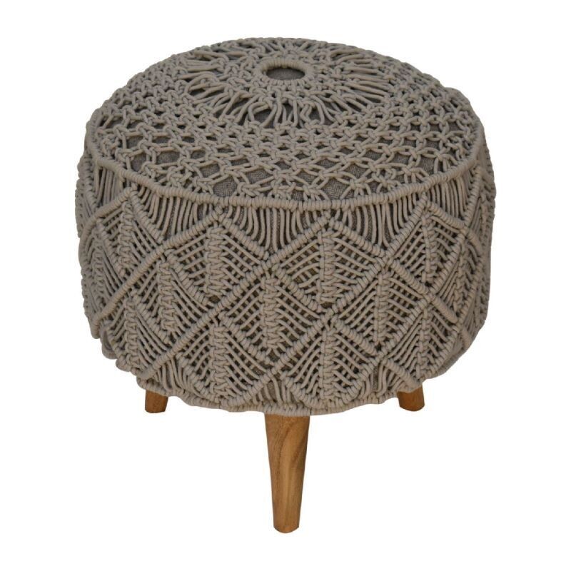 Crochet Footstool - Grey
Nordic Style Legs