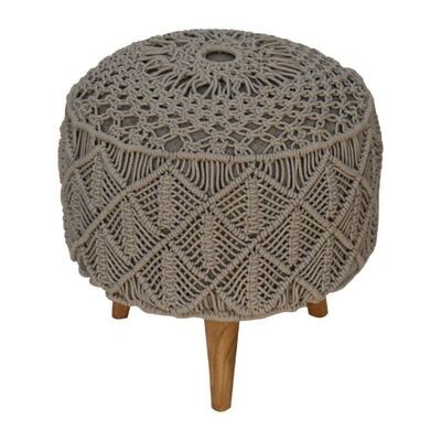 Crochet Footstool - Grey
Nordic Style Legs