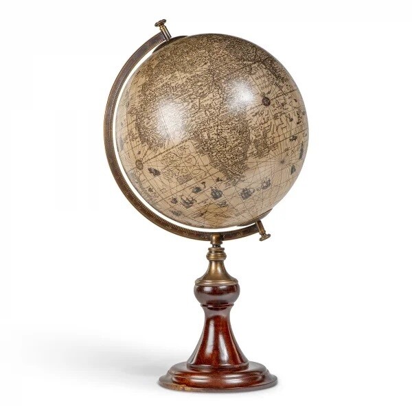 Just how the world looked in 1627- a true view of the world as it was, unless you're one of the flat world mob!!