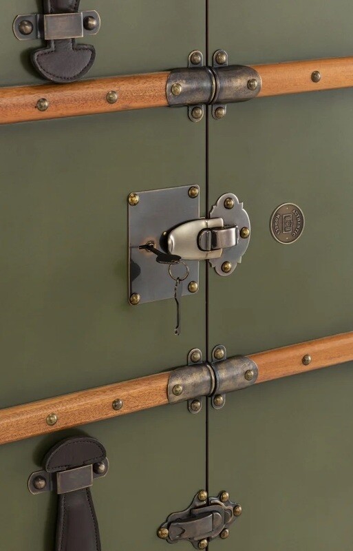It has castors for easy movement, and when closed, who would believe the goodies inside!!