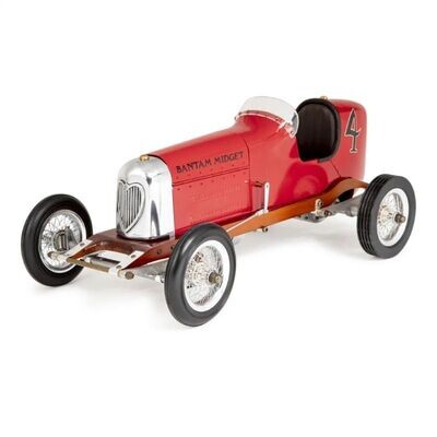 Looking fine in this red livery, the Bantam Midget is a wonderful desk or cabinet top focus. A wonderful gift, especially to yourself!