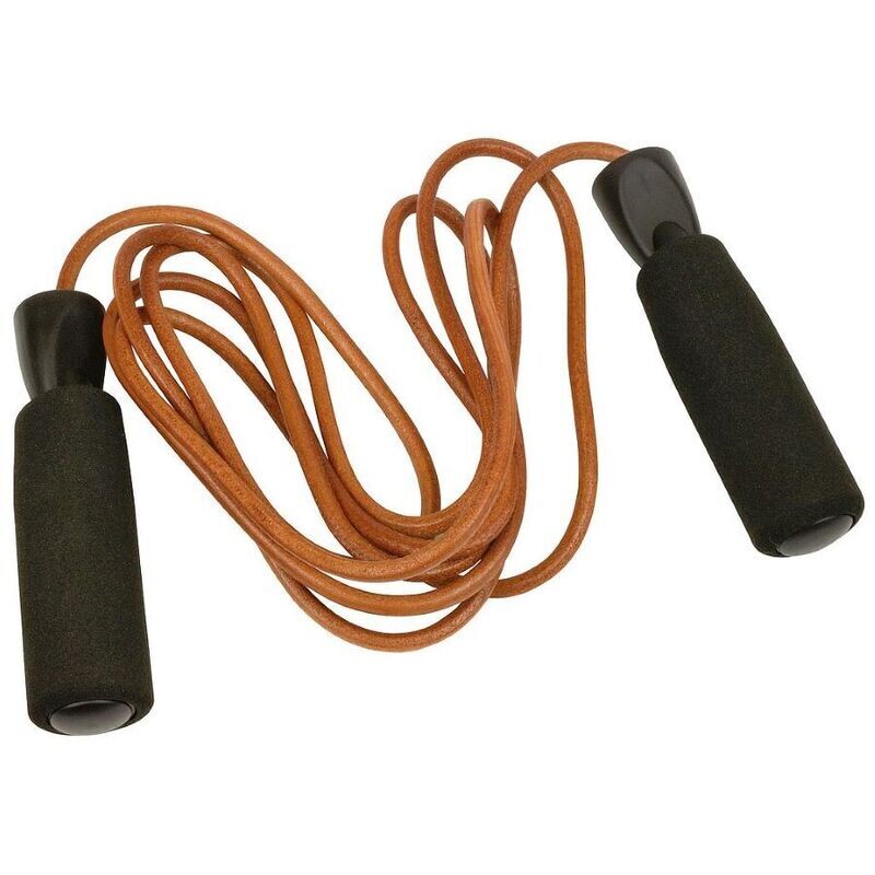 Urban Fitness 2.7m Leather Jump Rope
Black Handles and Copper Rope Finish