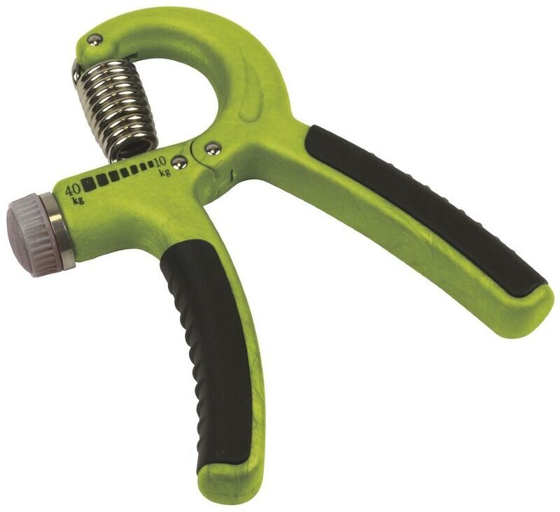 Urban Fitness Adjustable Spring Grip
Lime Green and Black Finish