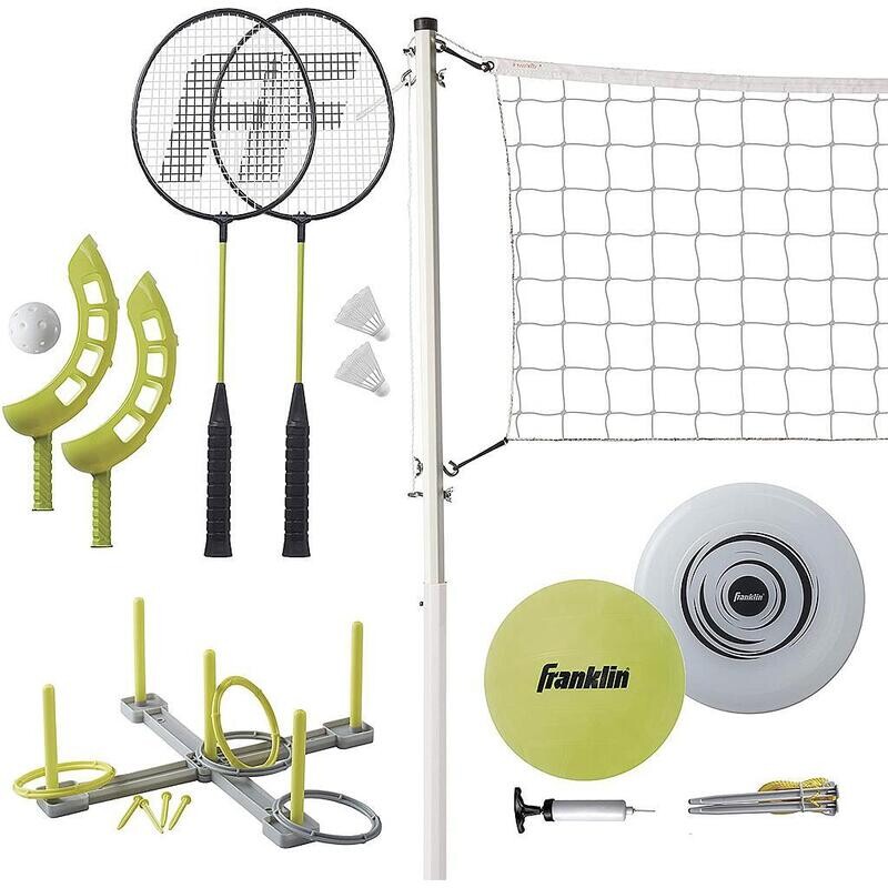 All the outdoor games that you could ever want for a whole days fun. 