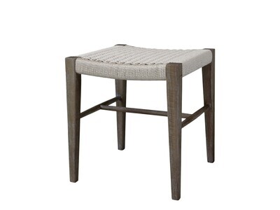Limoges Stool with woven seat
