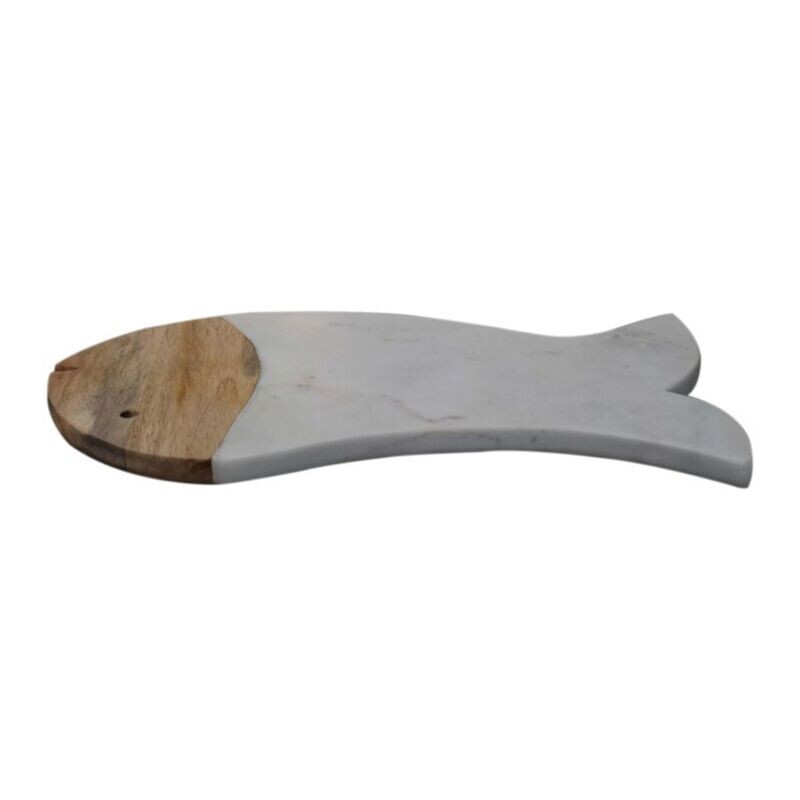 Better than a usual old chopping board, the Poisson is made od solid Mango wood, and better still- it looks like a fish!!