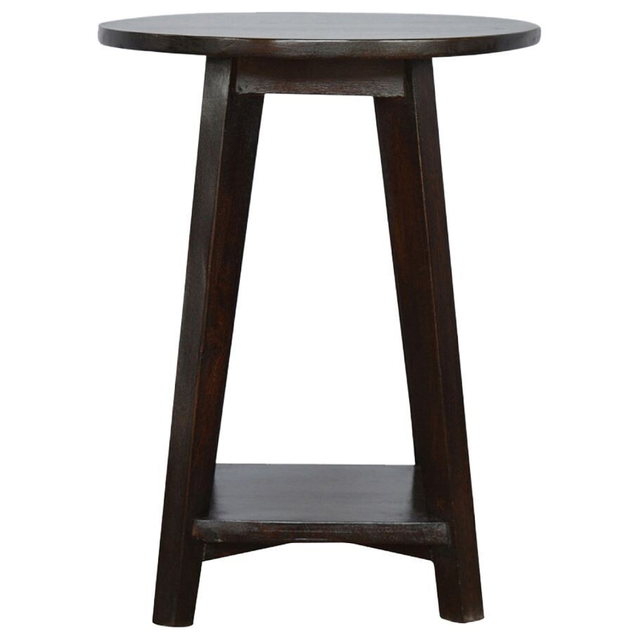 The Royal Oak Bar Stool has been produced in classic pub style, but crafted by hand and made from solid mango wood with a walnut finish