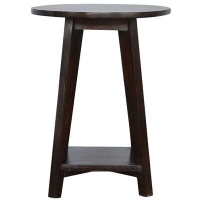 The Royal Oak Bar Stool has been produced in classic pub style, but crafted by hand and made from solid mango wood with a walnut finish