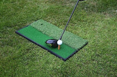 Precision Launch Pad 2 in 1 Golf Practice Mat
