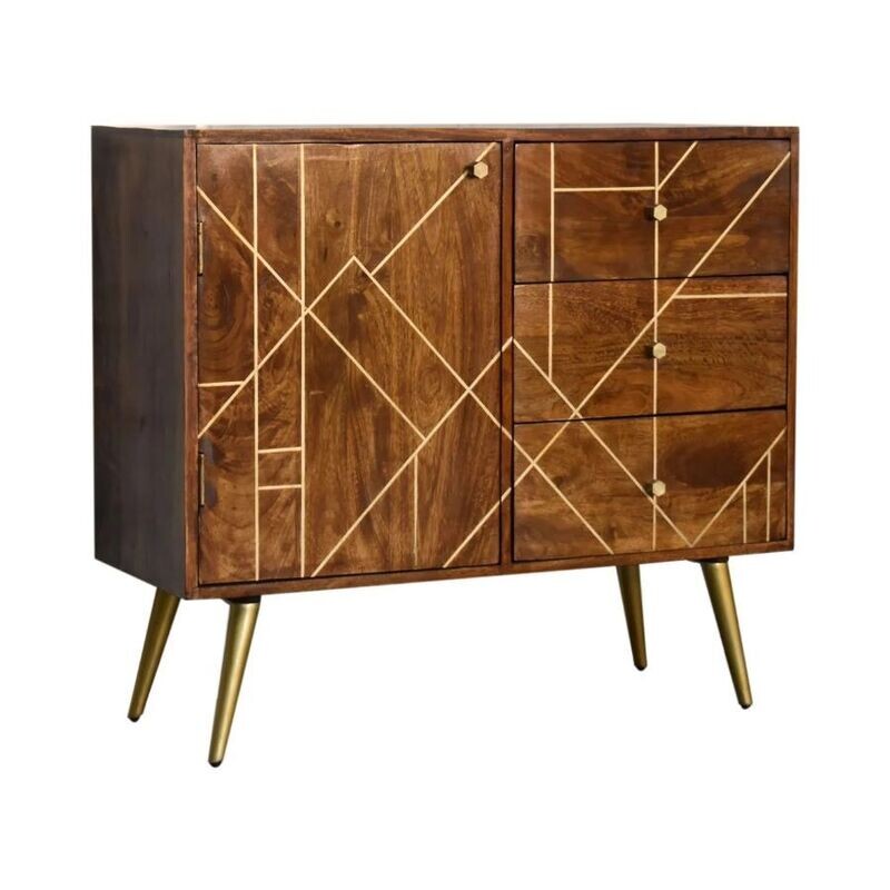 Here you can see the front and side of this attractive sideboard