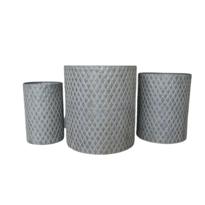 Three planters make up this set, so you will always have the right size you need