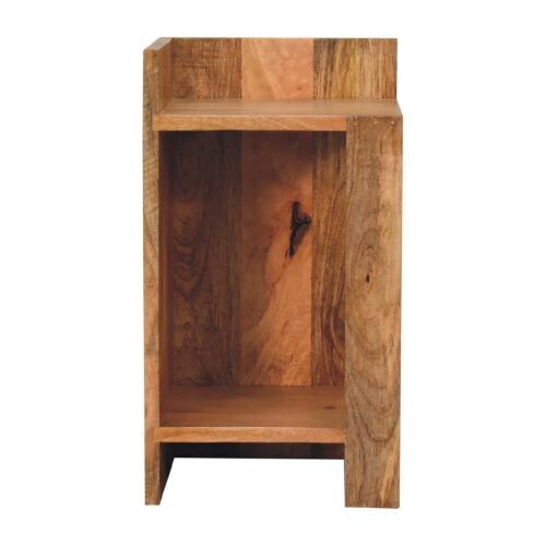 Valet Oak Finish Valet Bedside Cabinet