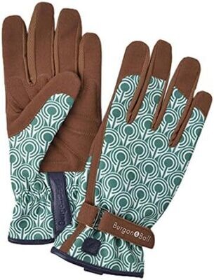A pair of snazzy designed gloves for your gardening.