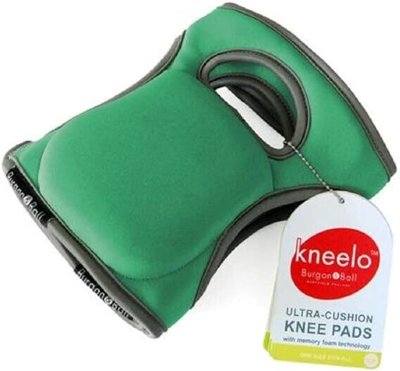 Emerald finish garden knee pads