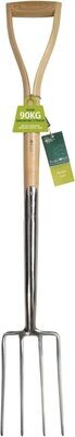 Digging time need not be such hard work with this super tough steel digging fork.