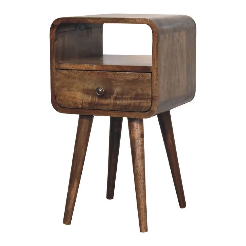 Broadway Open Slot Bedside Cabinet