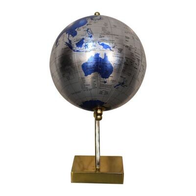 Blue Gold Globe