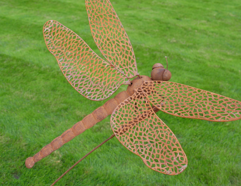 Danny Dragonfly Garden Stake