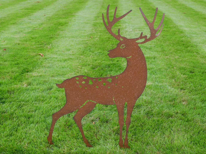 Spencer Stag Garden Art