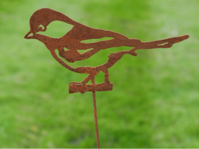 Bobby Bird Garden Stake