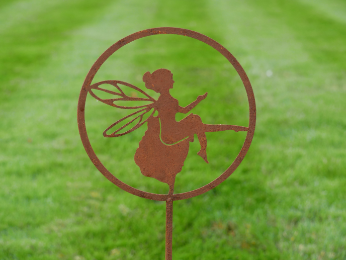 Bubble Fairy Garden Stake