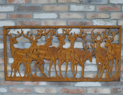 At nearly four feet in width, this will become the focal point of your wall
