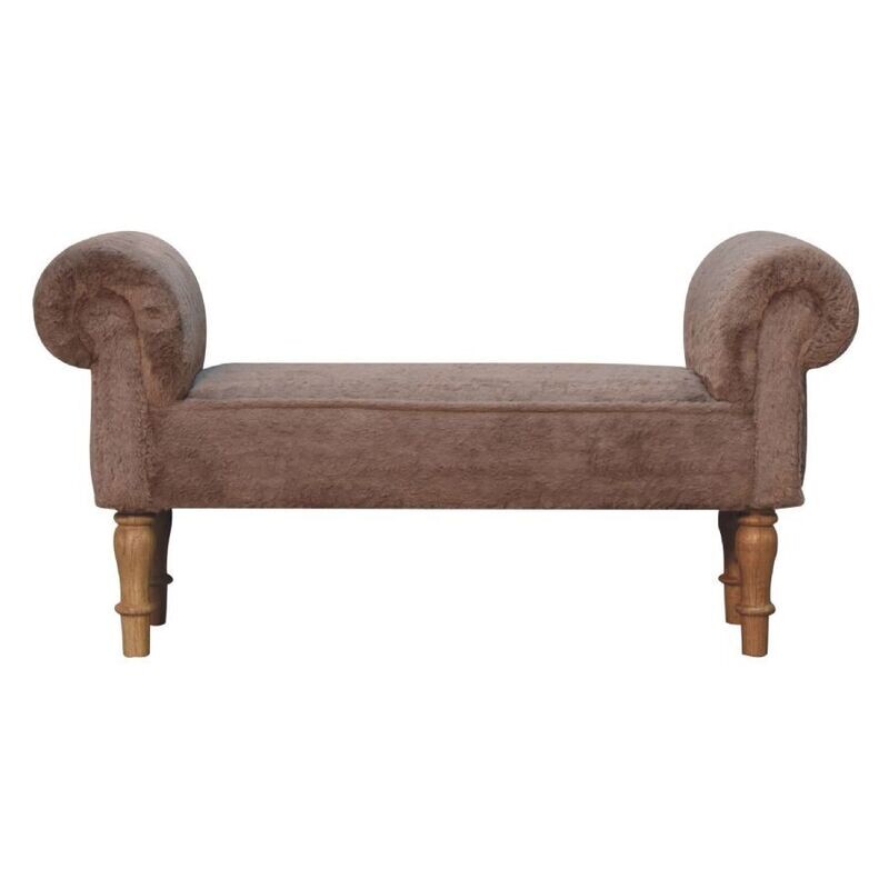 Real luxury with this fine bedroom bench