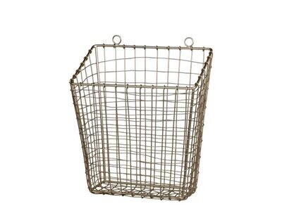 No more bending down to retrieve your letters or packages- this basket will easily fit your door!
