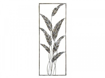 Our Farley wall art finished in Antique Brass and a generous 81.5 cm tall.