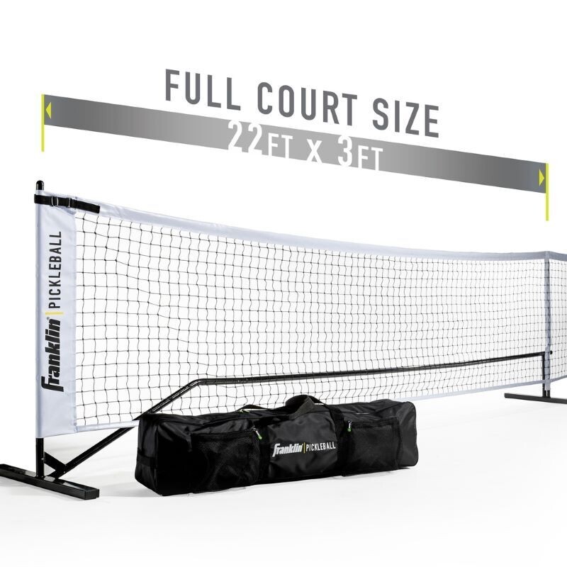 Franklin Pickleball Official Net
Images shows Measurements and Carrybag