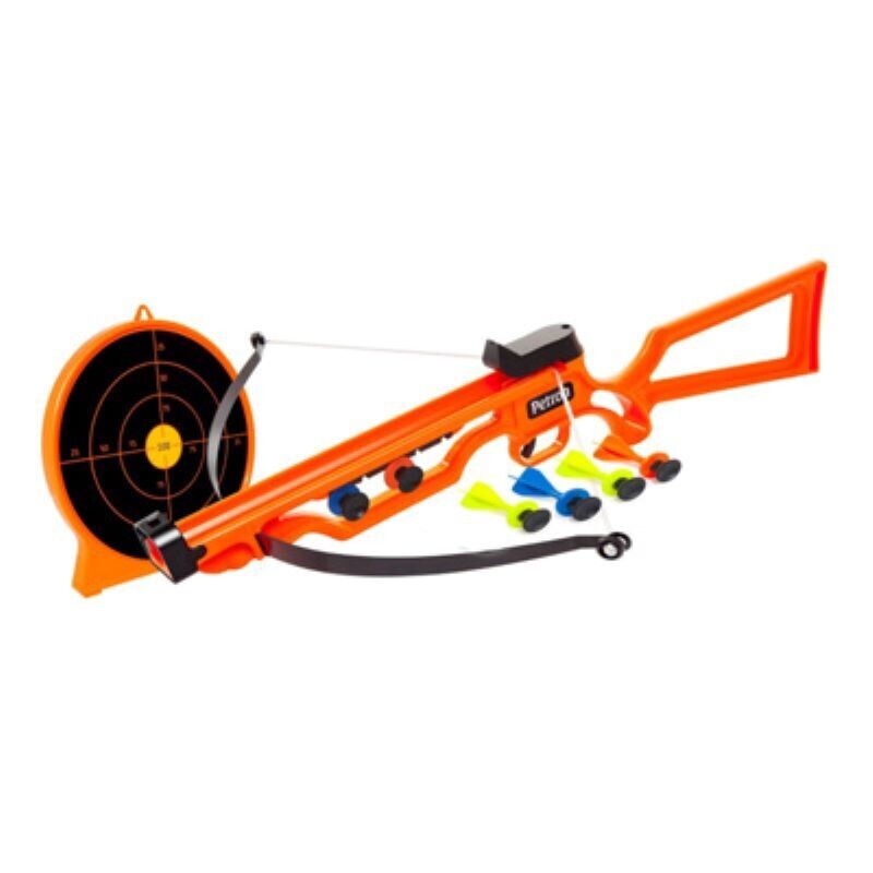 Petron Sureshot Cross Bow target and Darts
Orange and Black Finish