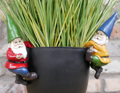 Gnome Pot Hangers (Set of 2)