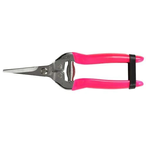 Florescent Pink Garden Flower Snip Secateurs